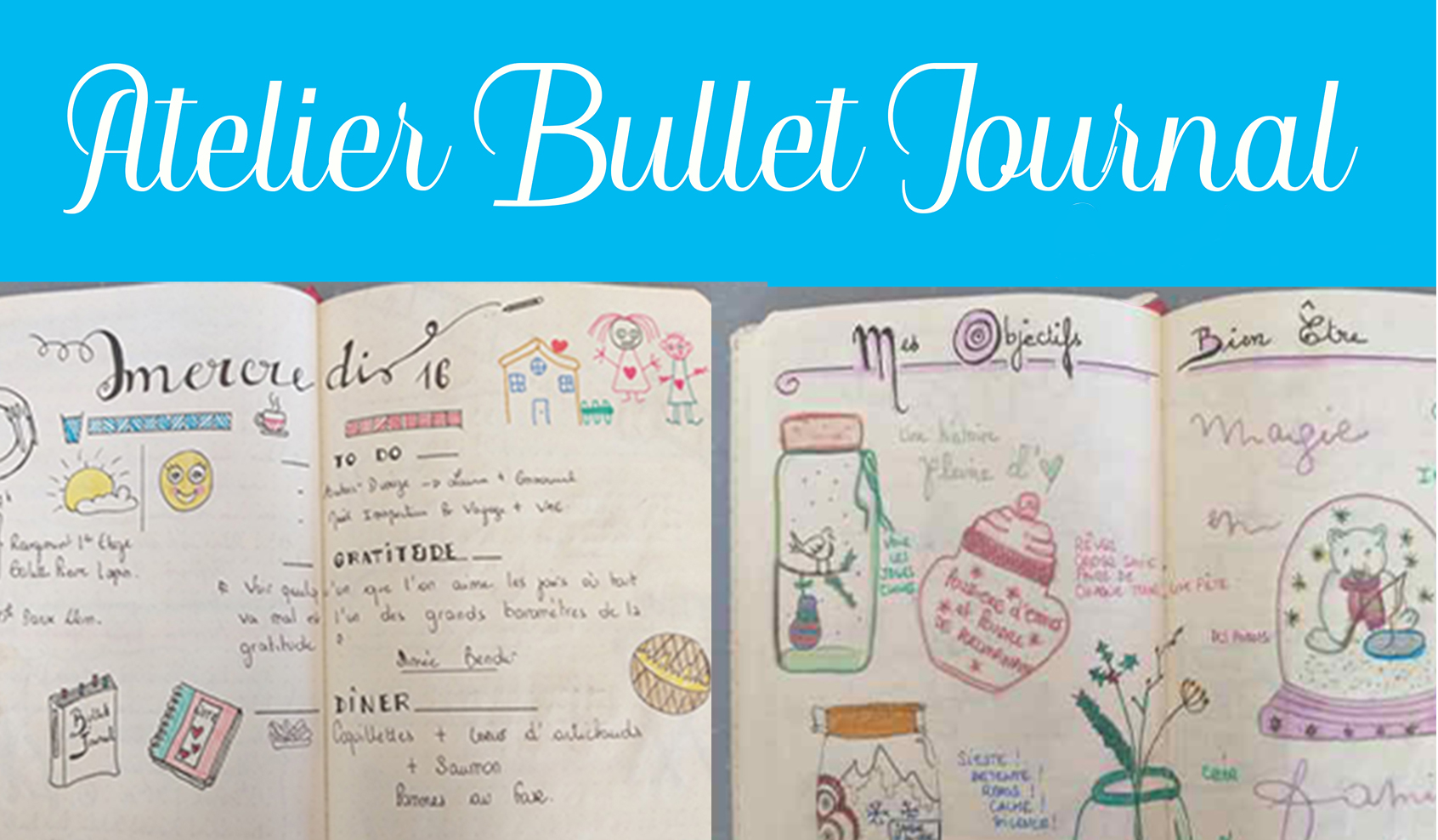 Atelier initiation au Bullet Journal samedi 6 juillet 2019 de 10h à 12h ...